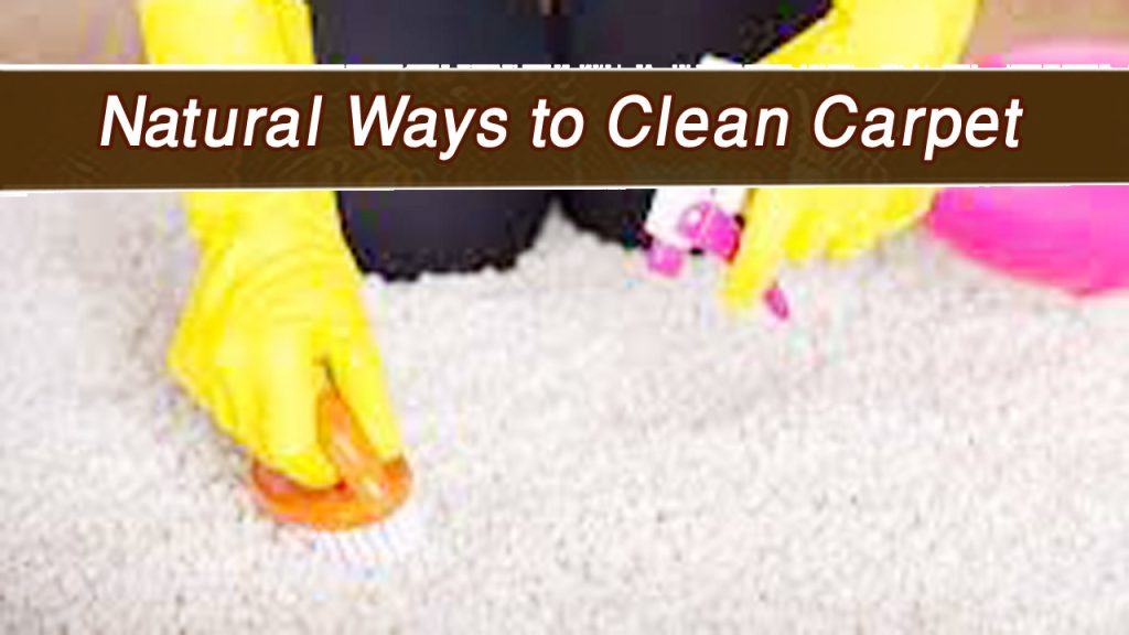Natural Ways to Clean Carpet