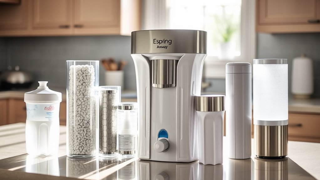 amway espring filter comparison