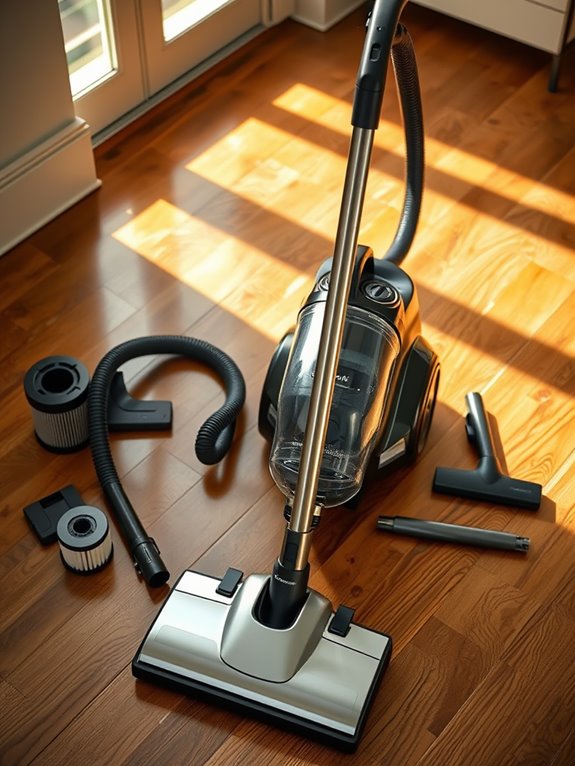 bagless canister vacuum care