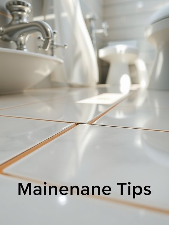 bathroom floor plumbing care