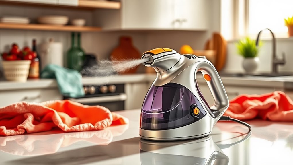 compact powerful steam cleaners
