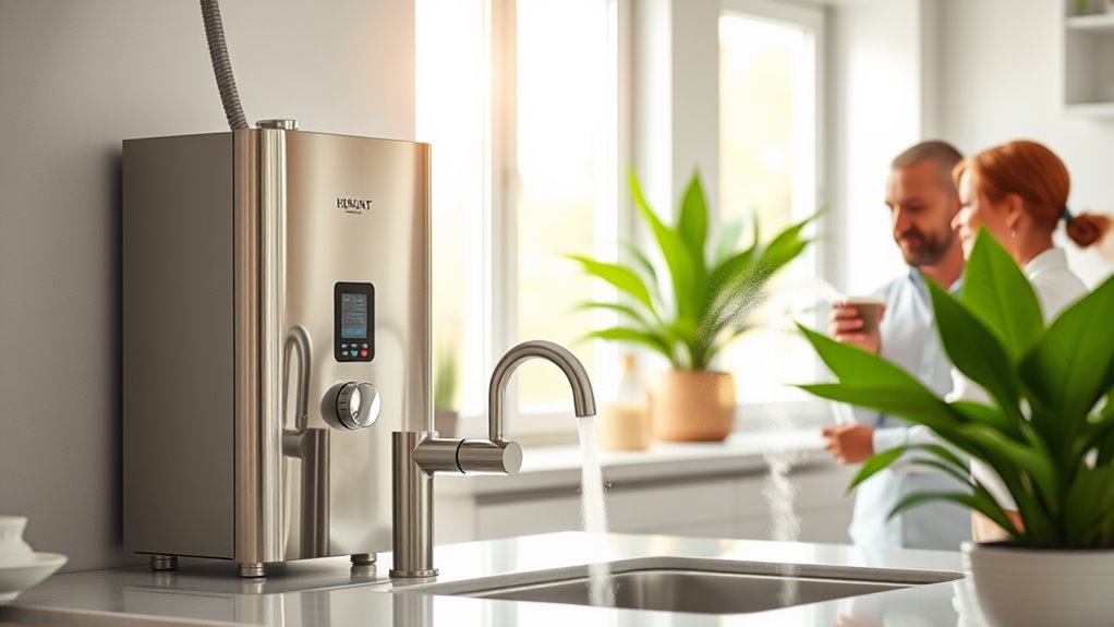 continuous flow hot water benefits