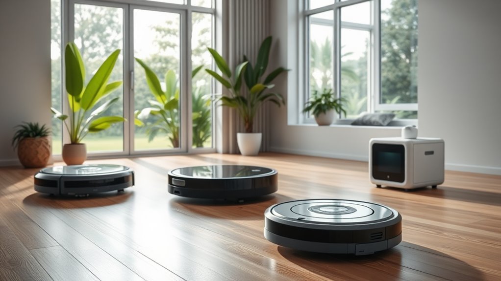 effortless cleaning robot picks