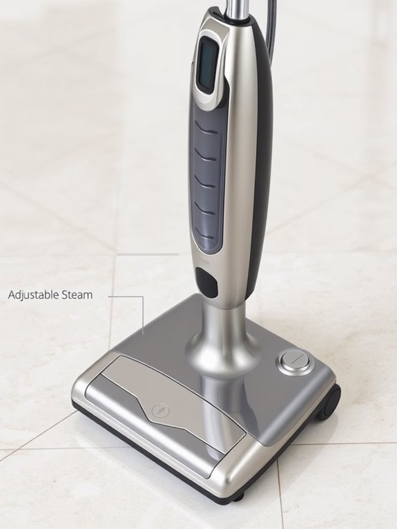 essential floor steam mop features