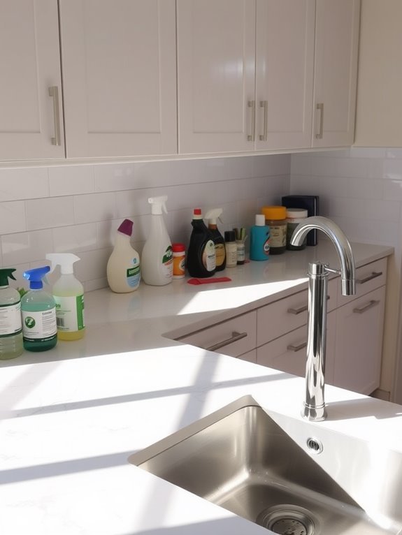 kitchen surface cleaning preparation