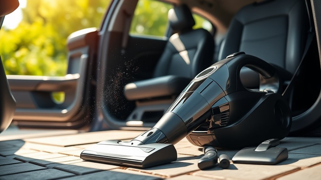 professional car detailing vacuums