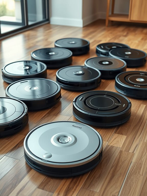roomba model features summary