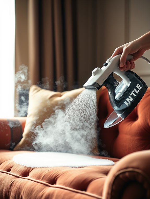 steam clean upholstery effectively