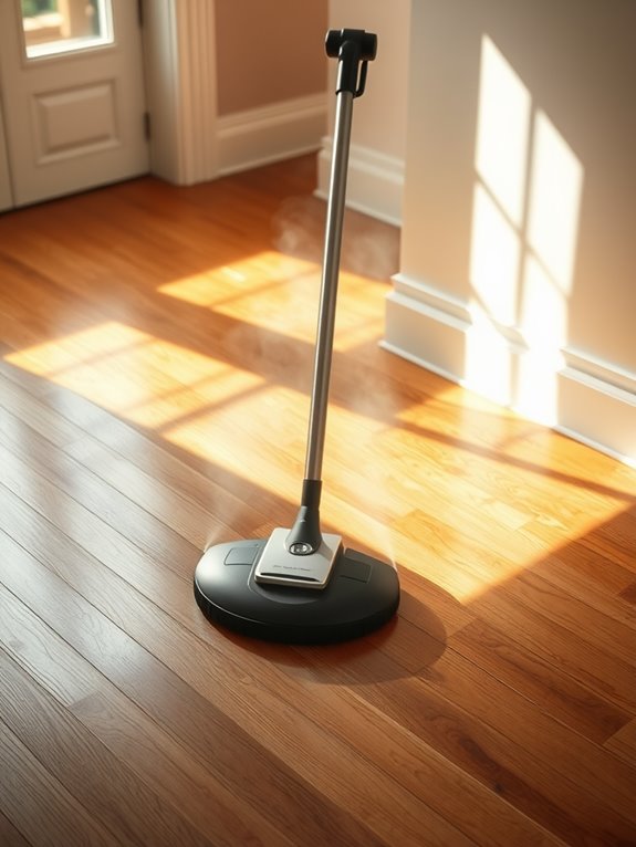 steam cleaning wooden floors