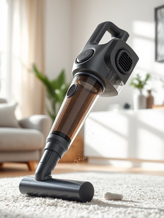 suction power versus battery life