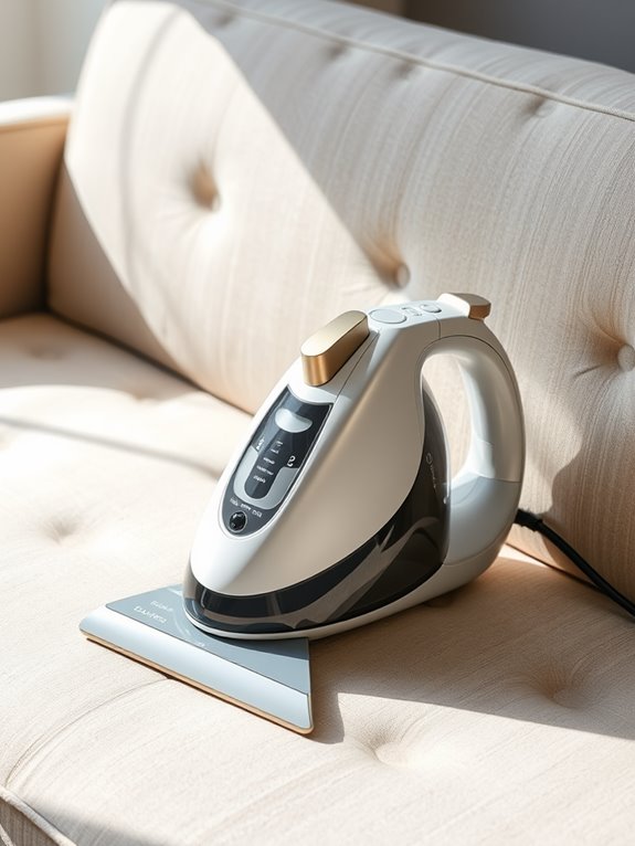 upholstery steam cleaner features