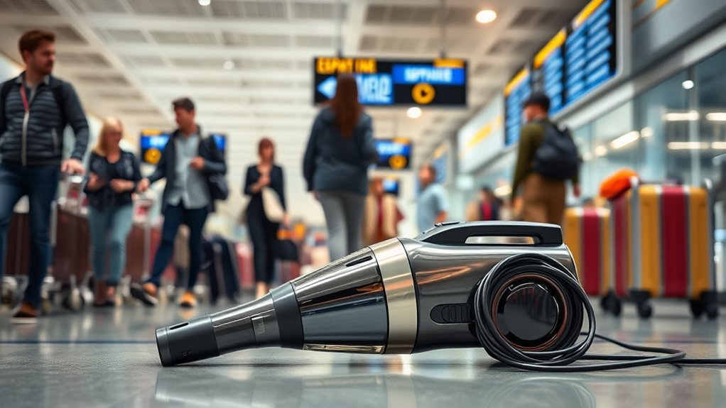 vacuum cleaner flight regulations