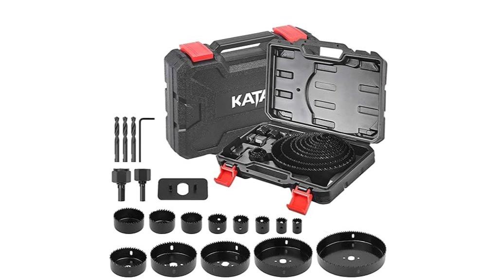 20 piece hole saw set