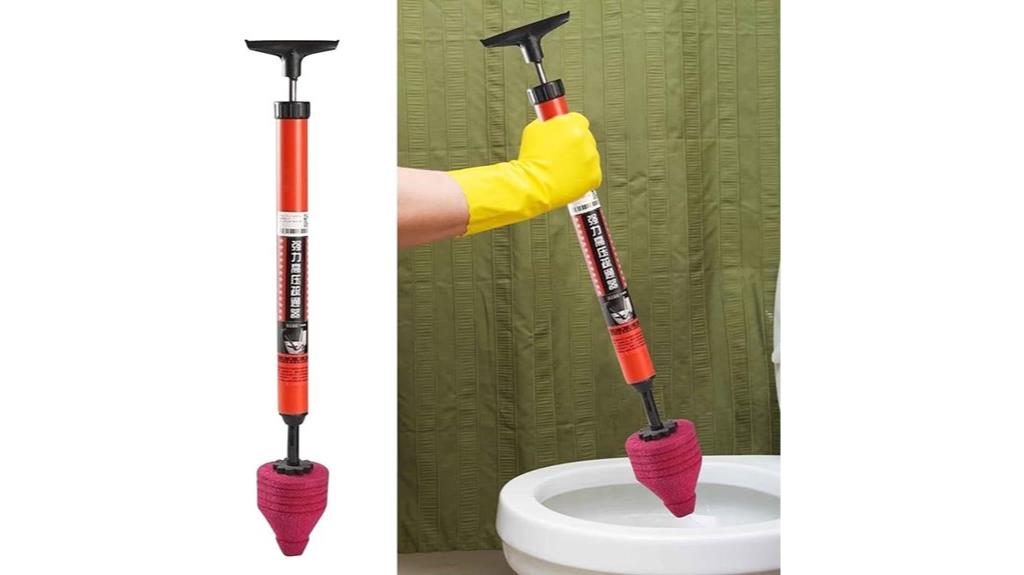 high pressure toilet unblocker