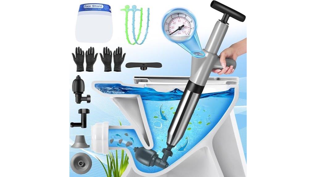powerful drain cleaning tool