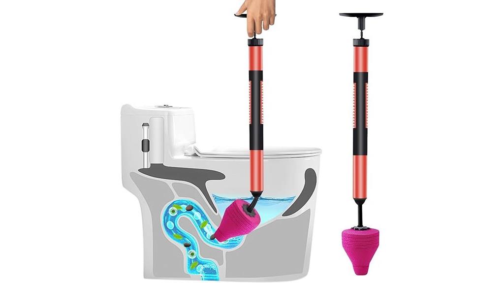 toilet unblocker plunger kit