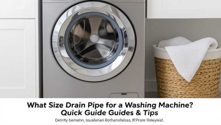 2 inch washing machine drain
