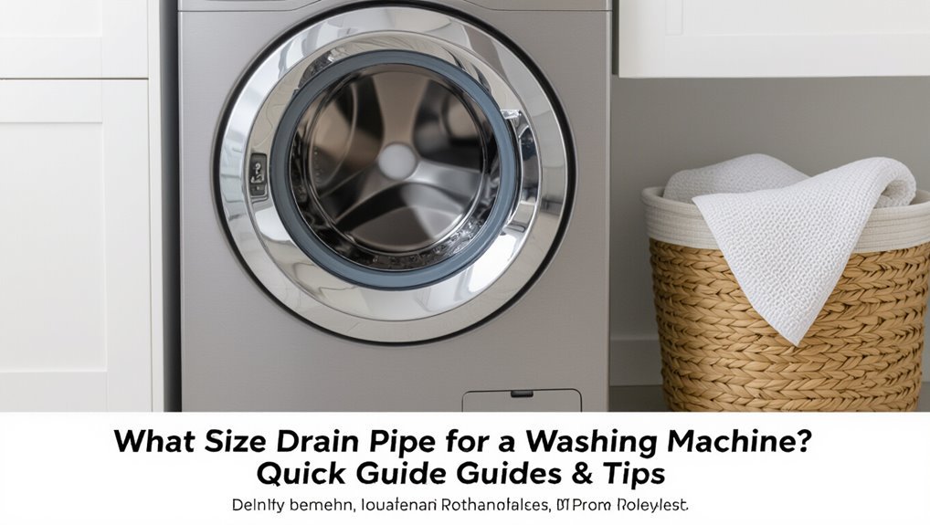 2 inch washing machine drain