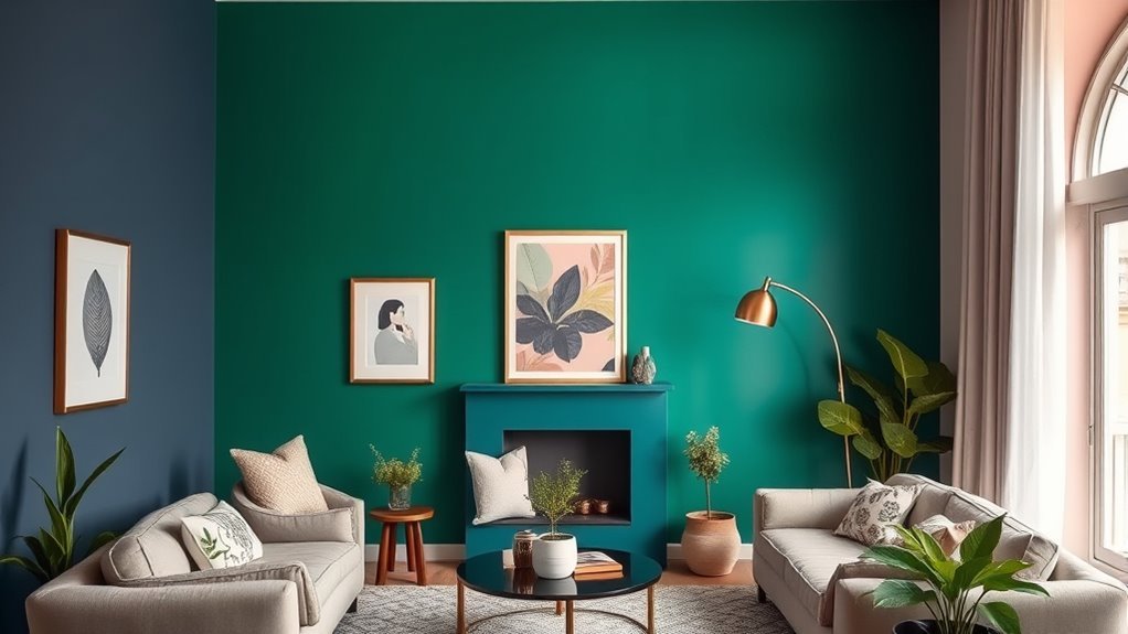 accent wall color inspiration