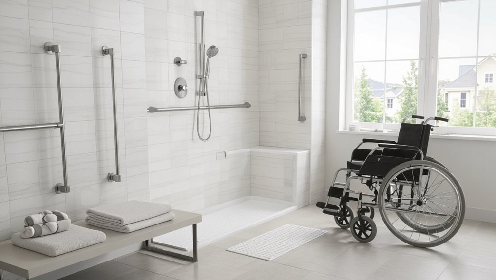 accessible shower design process