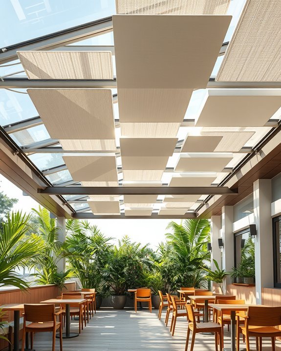 acoustic panels enhance atmosphere