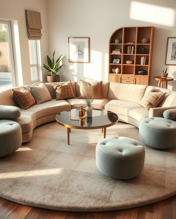 adaptive circular furniture solutions