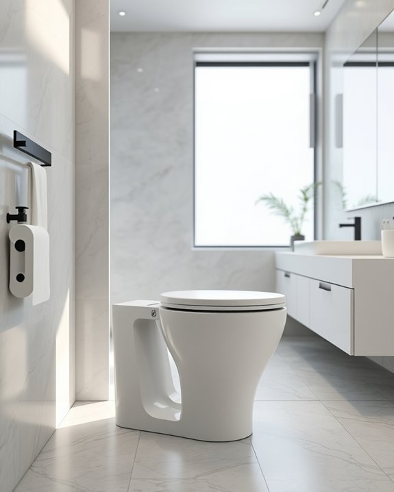 adjustable height toilet comfort