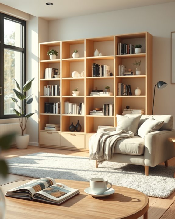 adjustable shelving for versatility