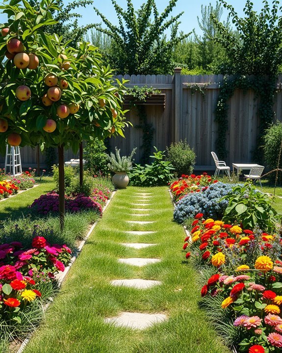 aesthetic fruit garden design