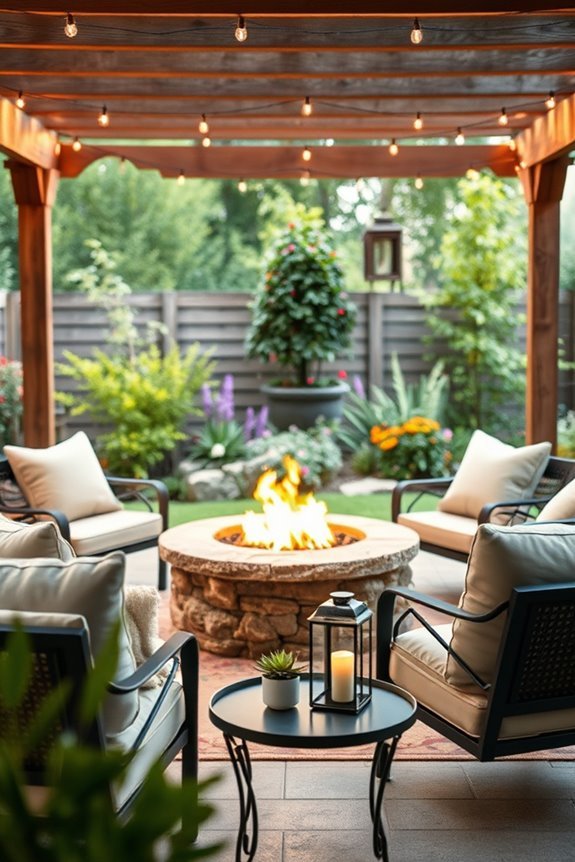 affordable outdoor fire pit