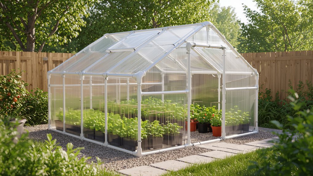 affordable temporary limited protection greenhouse
