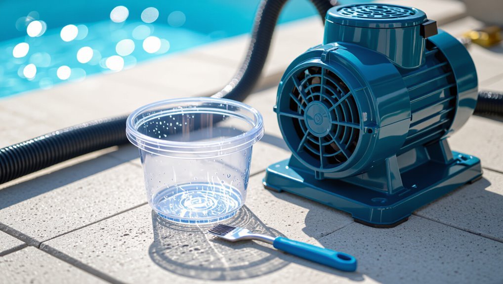 air leak disrupts pump flow
