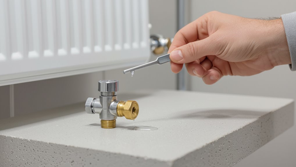 air removal for heating efficiency