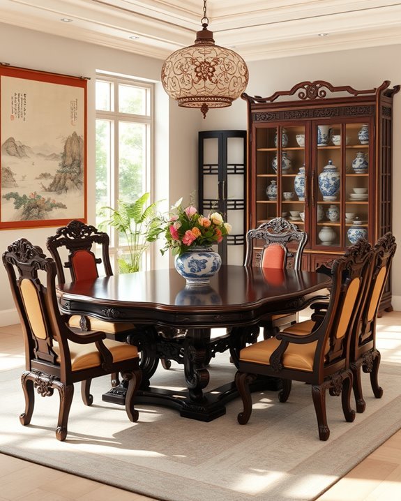 antique elegance for dining