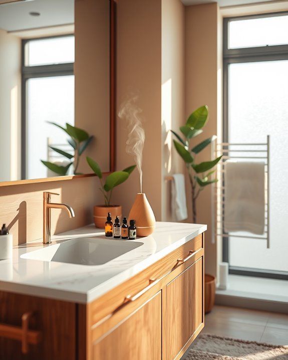 aromatherapy for bathroom serenity