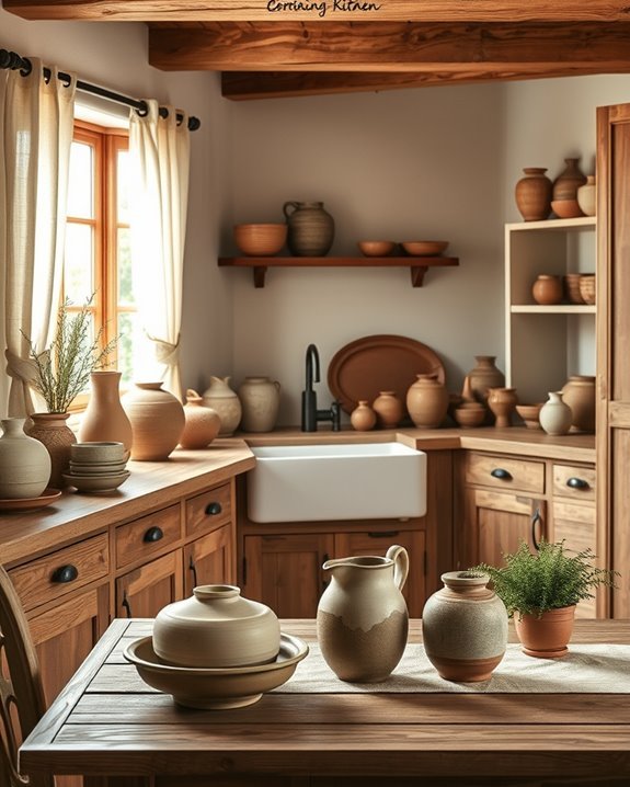 artisanal ceramics for decor