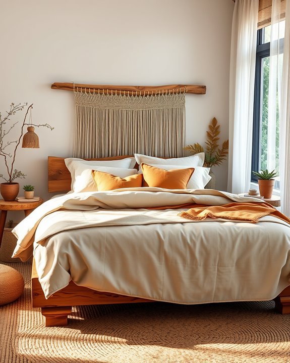 artistic and cozy bed frames