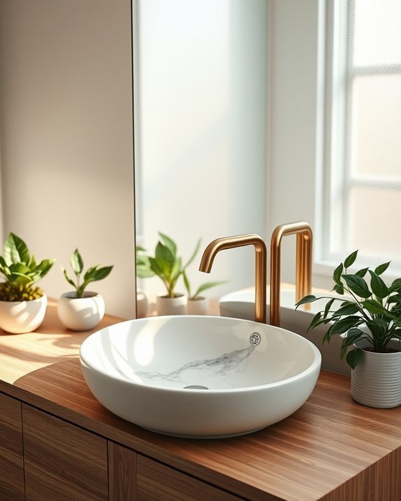 artistic bathroom sink designs
