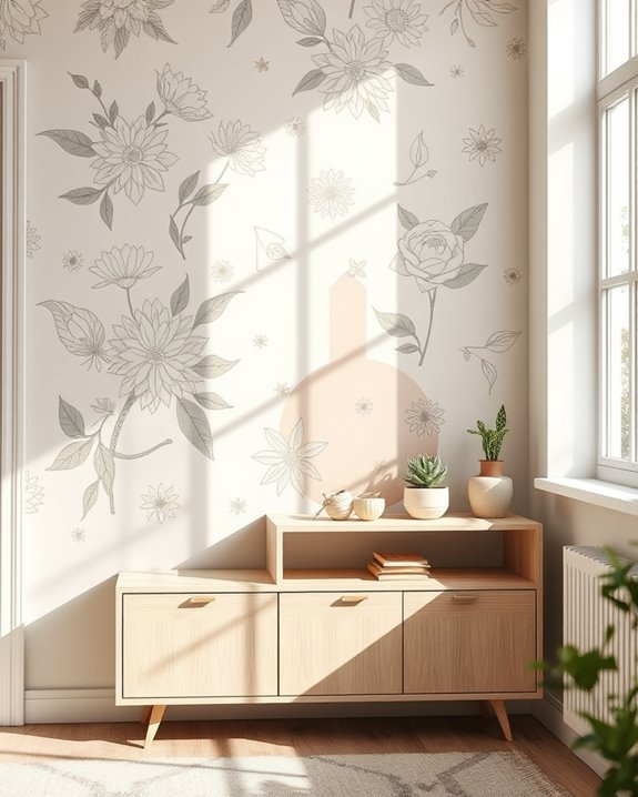 artistic decals enhance spaces