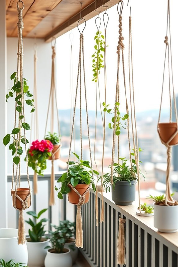 artistic diy plant hangers