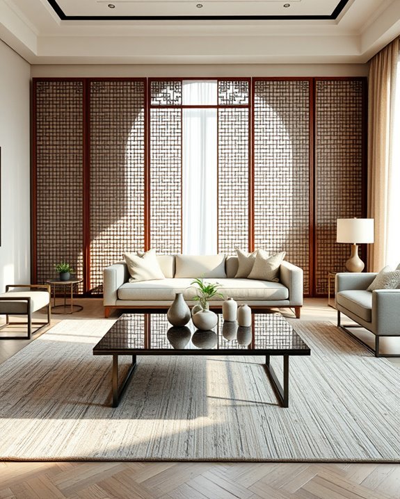 artistic functional room dividers