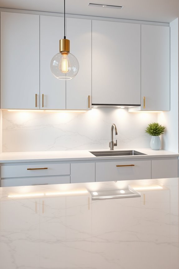 artistic kitchen lighting design