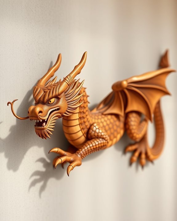 artistic mythology wood decor