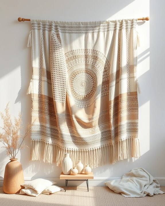 artistic tapestry wall decor