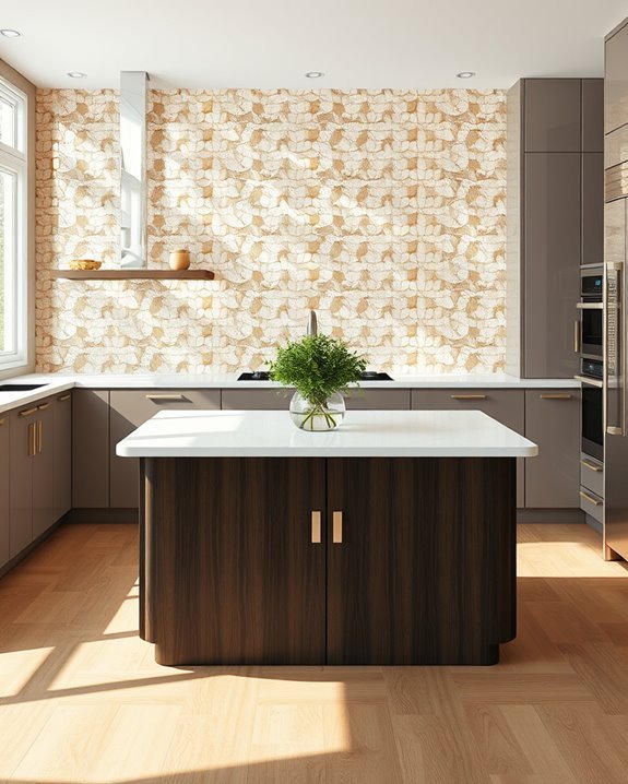artistic tile backsplash designs