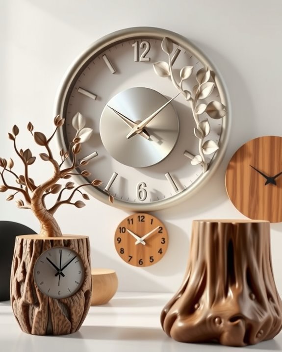 artistic timekeeping conversation pieces