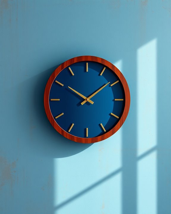 artistic timepieces enhance decor
