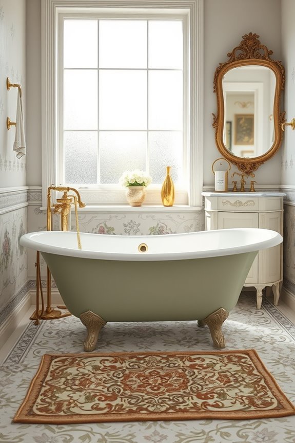 artistic vintage bathtub surrounds