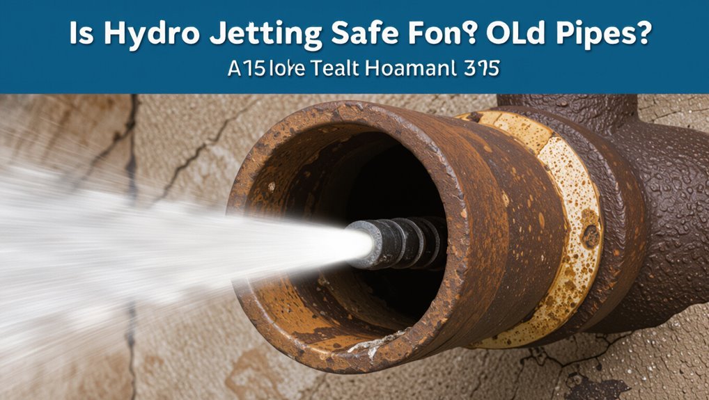 assess condition before jetting