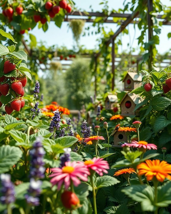 attract beneficial insects naturally